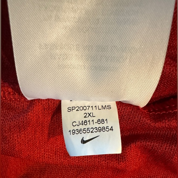 EUC Nike Pro Men's Hyper Dry Dri-Fit Shirt Training Red - Picture 7 of 7